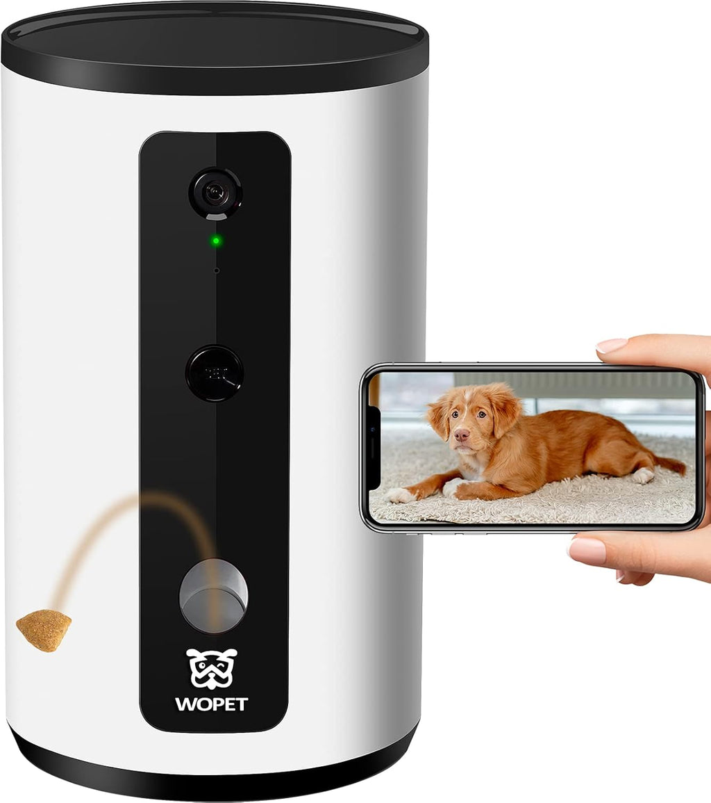 Smart Pet Camera Dog Treat Dispenser with Night Vision Two Way Audio R290