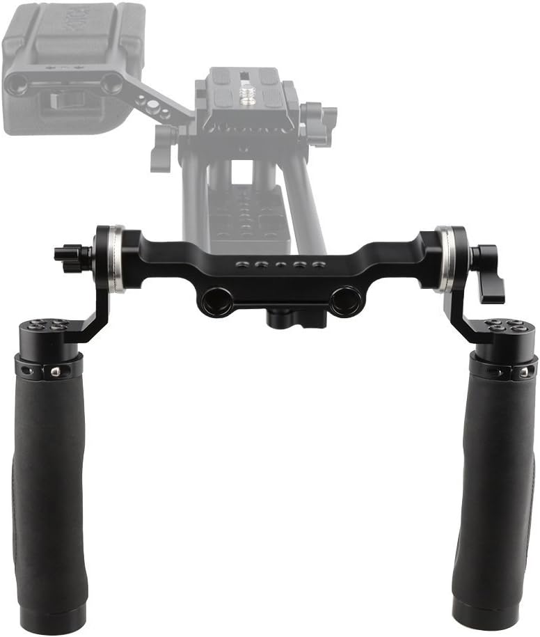 Leather Handle 15mm Rod Shoulder Mount Rig J1380