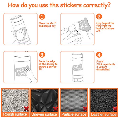 50 Pcs Waterproof Military Stickers F5727