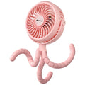 Battery Operated Stroller Fan Clip On Fan 3 Speeds Black X357157