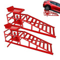 2 Pack 5 Ton Low Profile Hydraulic Car Ramps P78109