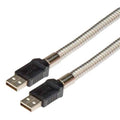 Metal Armored USB Cable, Type A Male/Male, 0.5m V539322