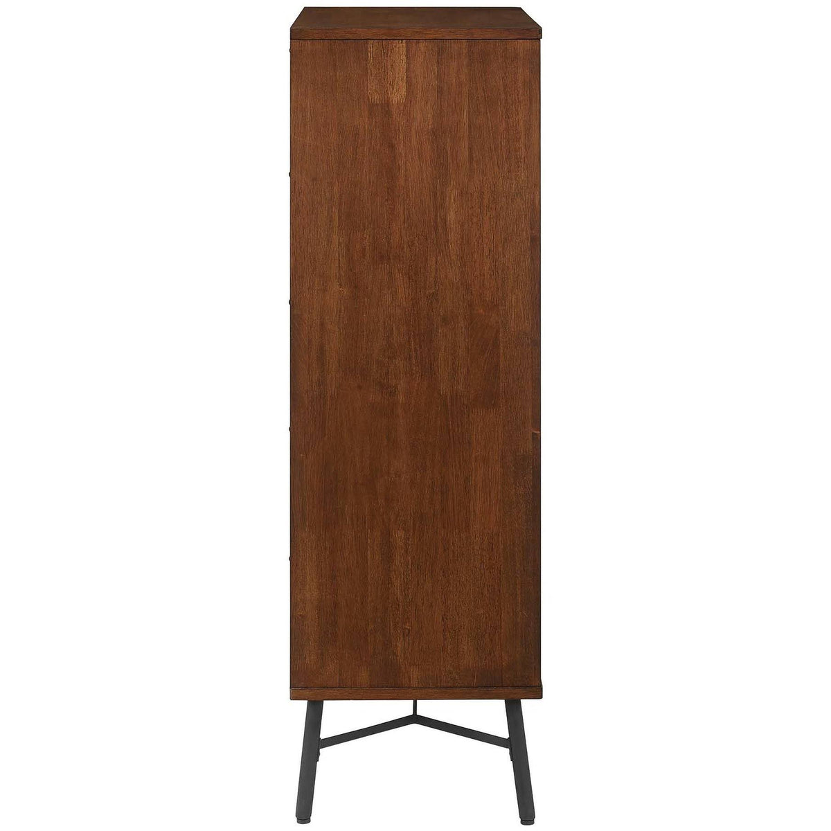 Rustic Wood Chest Walnut Z509488