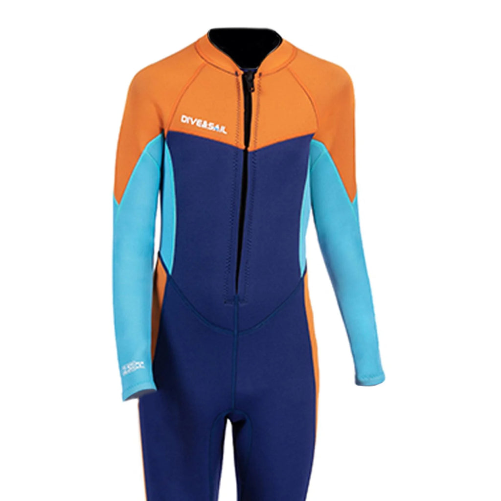 Blue 2.5mm Neoprene Kid Wetsuits Size 8 Z42439