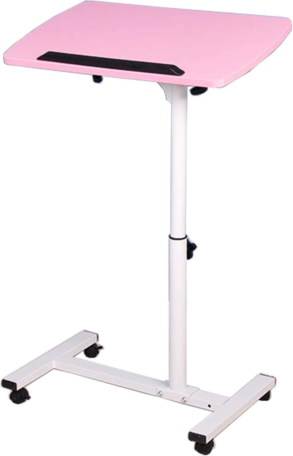 Black Rolling Laptop Desk Cart, Pack of 2 G7124