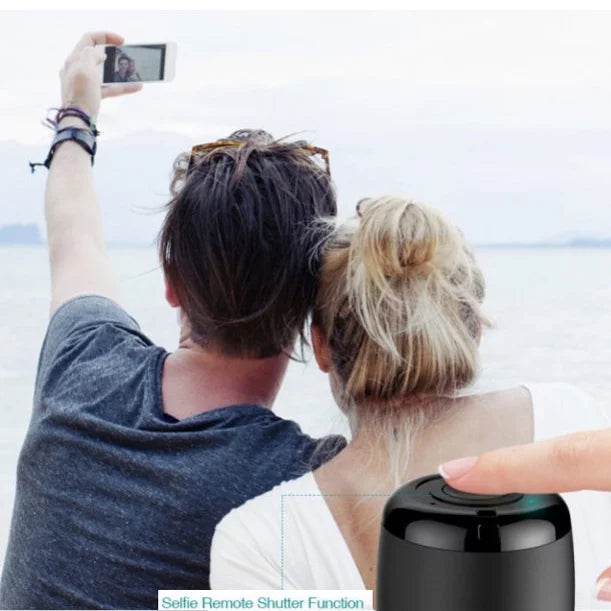 Mini Wireless Speaker with Remote Shutter and Microphone R1583