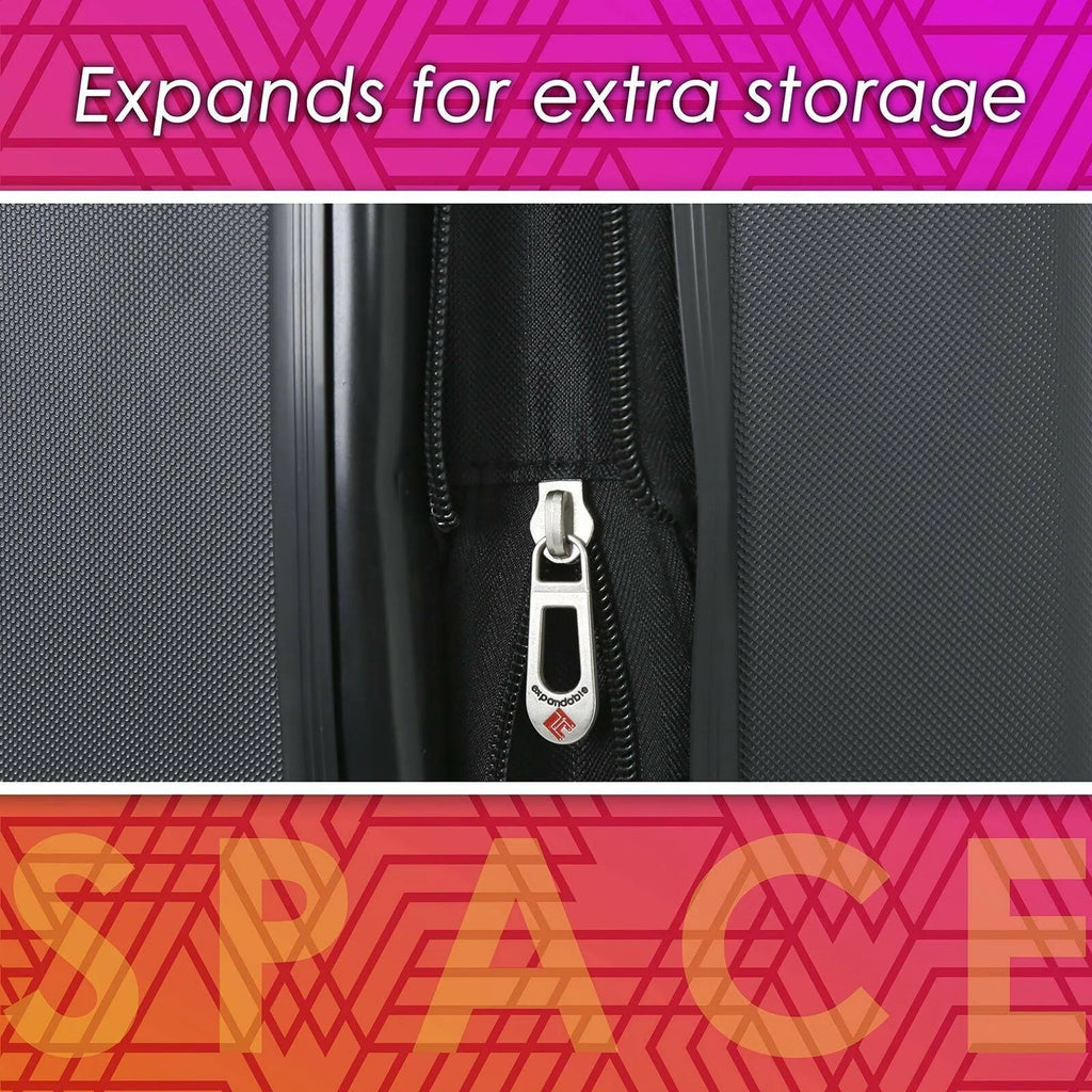 Black Hardside Expandable Spinner C399
