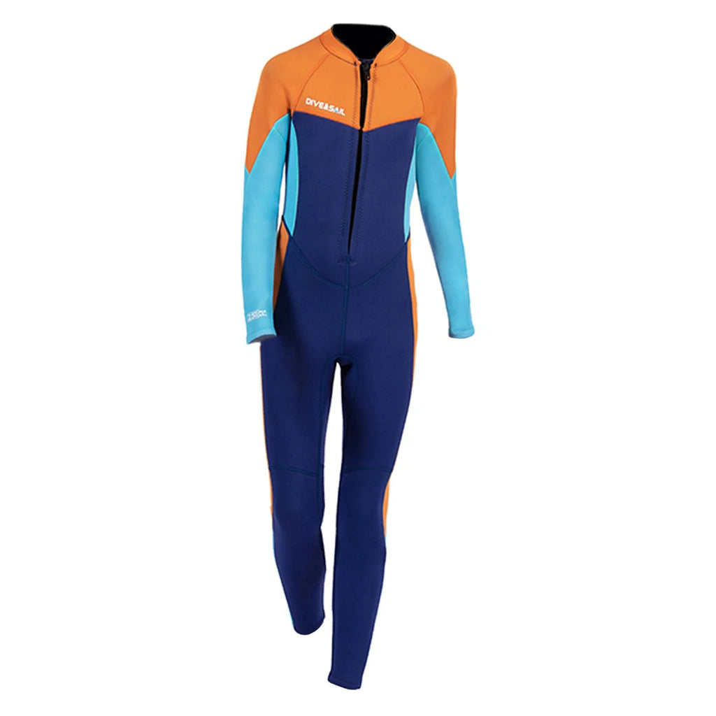 Blue 2.5mm Neoprene Kid Wetsuits Size 8 Z42439