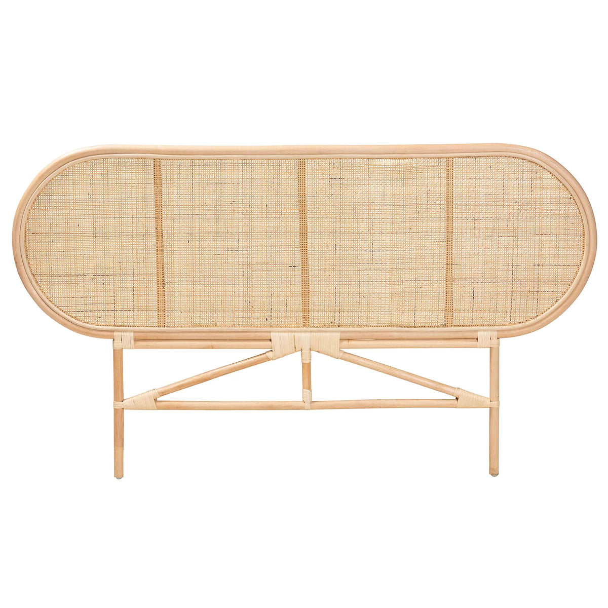 Natural Brown Rattan Queen Size Headboard E2018