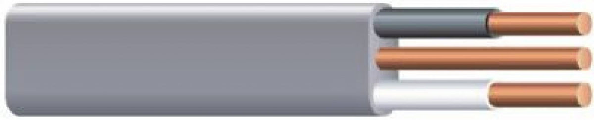250 ft. 10 by 2 Underground Feeder Cable with Ground B19540