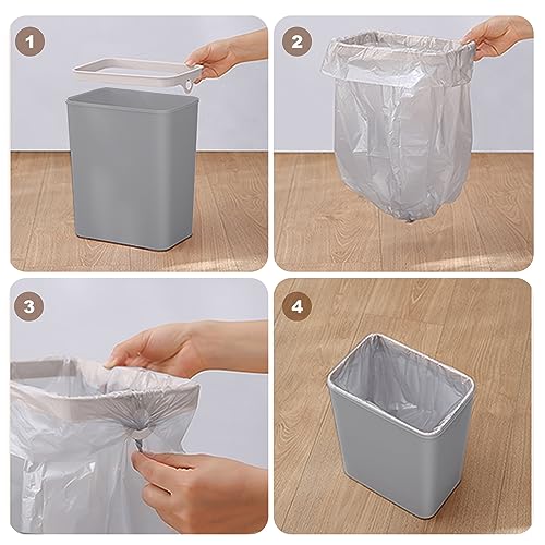 2.5 Gallon Touchless Sensor Bathroom Trash Can W650