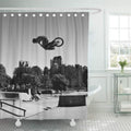 Black White Photography Shower Curtain 66x72 inch O735557