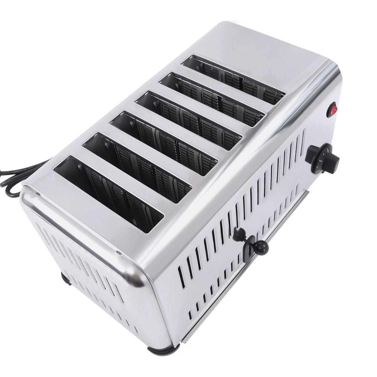 6 Slices Pop-Up Electric Stainless Steel Toaster T364618