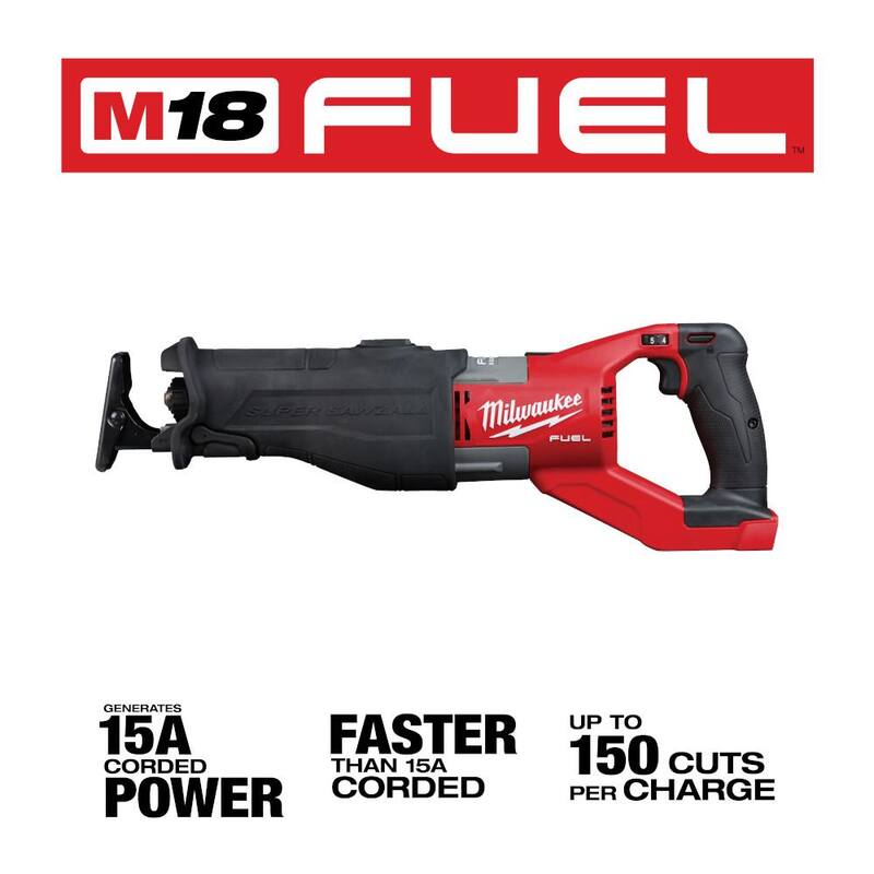18V Lithium-Ion Brushless Cordless Reciprocating Saw & 12.0Ah Battery Q805761