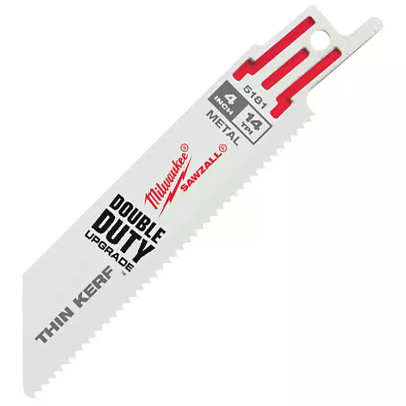 14 TPI Metal Cutting Reciprocating Saw Blades 10-Pack Y250957