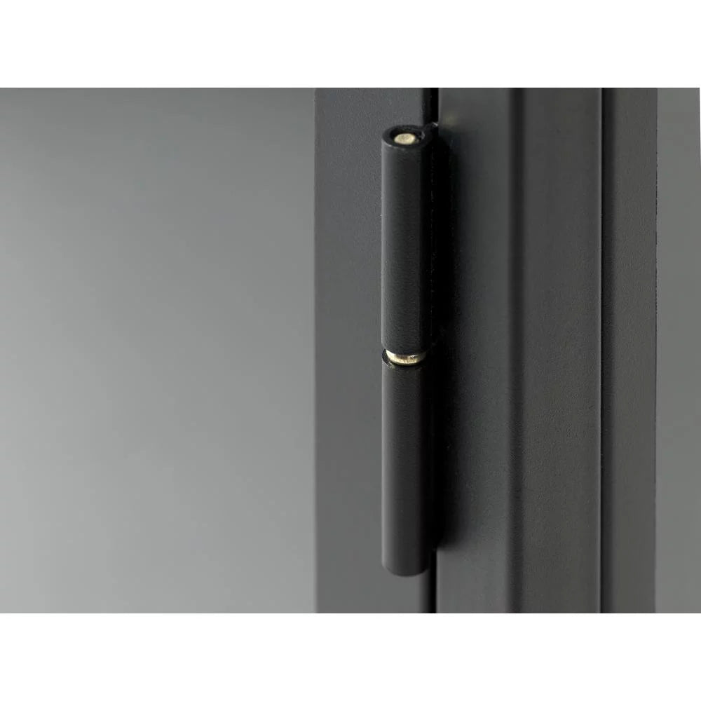 Metal & Glass 75" Cabinet A388