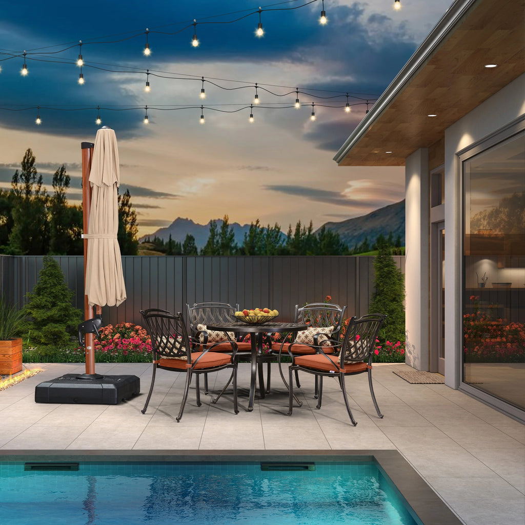 11ft Round Patio Umbrella I77313