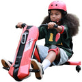 12V Electric Go Kart with Drift and 360° Spin, Black F487691