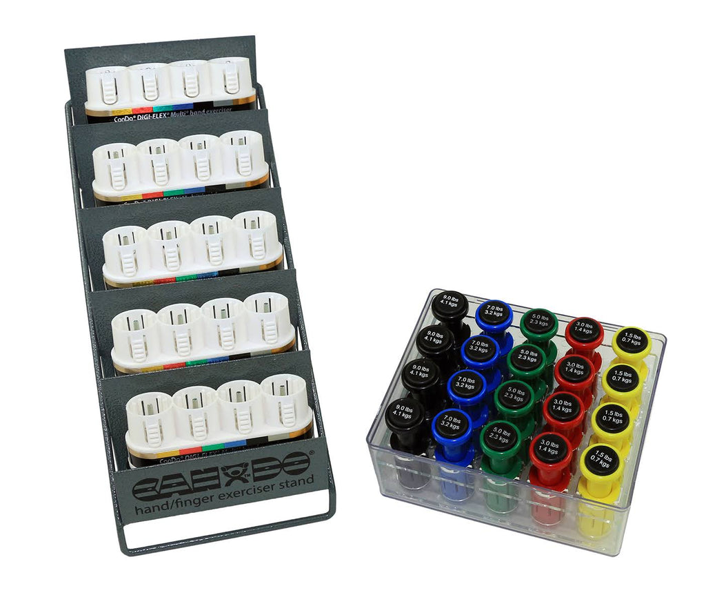 Multi Clinic Pack, Small / Standard 5 Bases Plus 20 Button Set W/Rack M21732