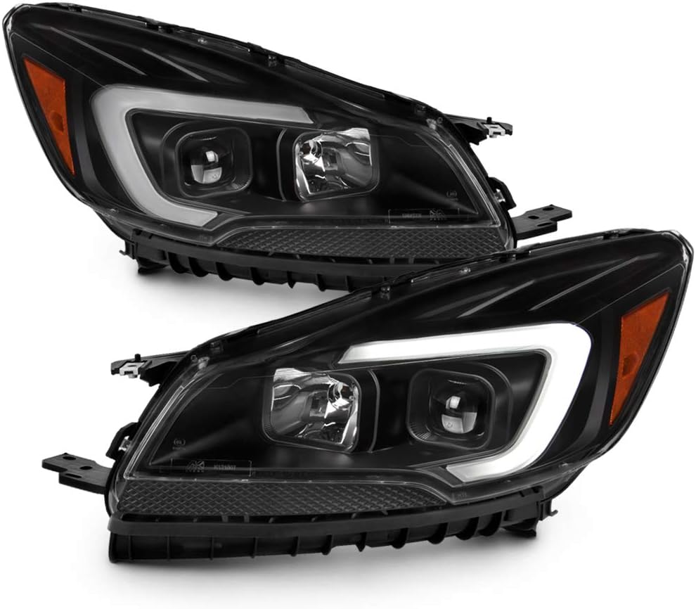 Black Projector Headlights Headlamps B29049