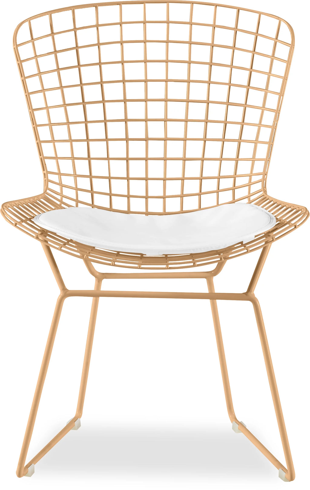 French Gold Wire Dining Side Chair Set of 2 S1087