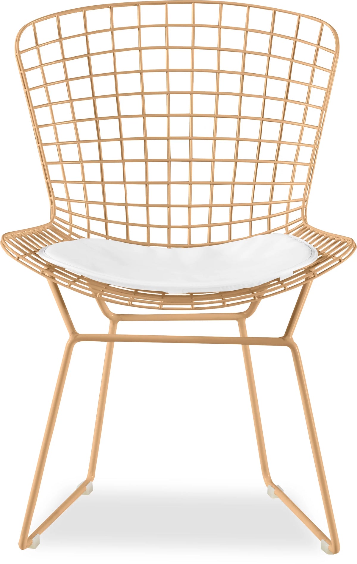 French Gold Wire Dining Side Chair Set of 2 S1087