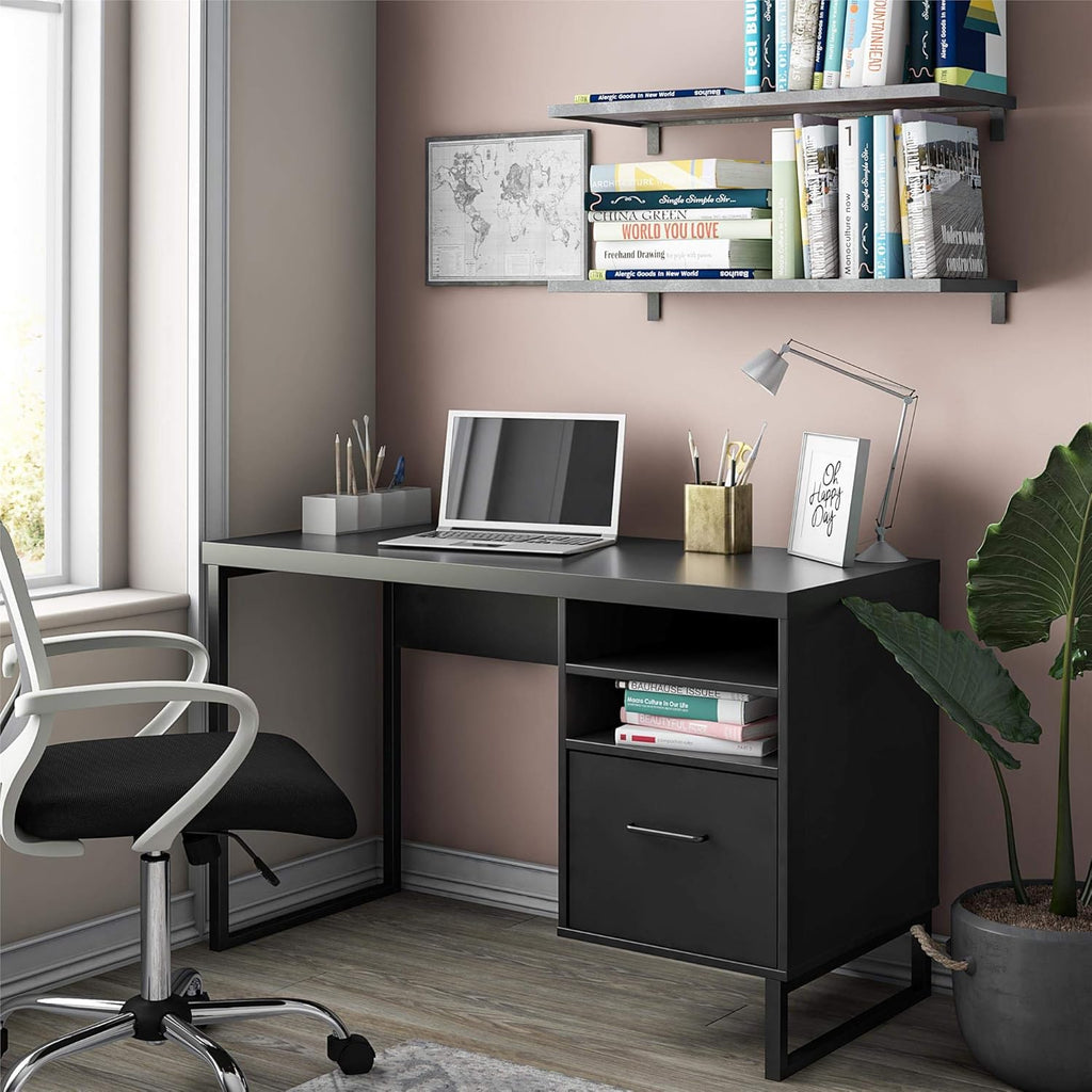 Black Computer Desk L68150