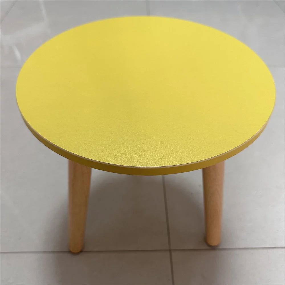 Yellow Modern Round Coffee Table S647
