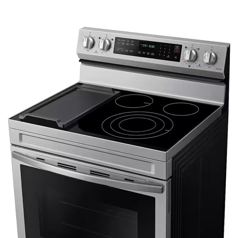 6.3 cu. ft. Convection Electric Range with AirFry in Stainless Steel O88425