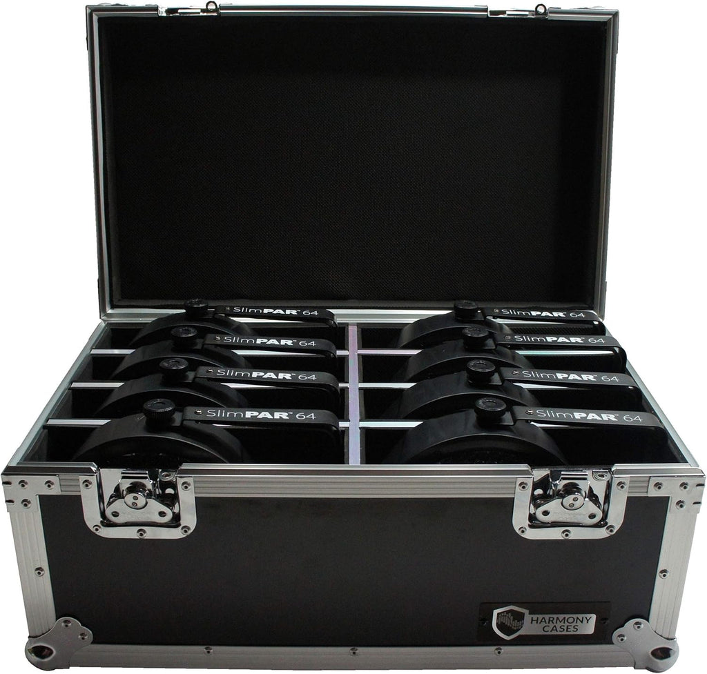 Light Flight Case Compatible with SlimPAR 64 RGBA x 8 Z28568