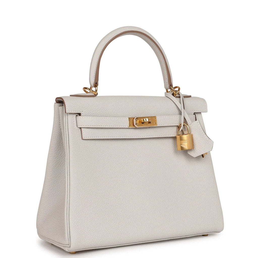 Gris Pale Togo Leather Bag O93268