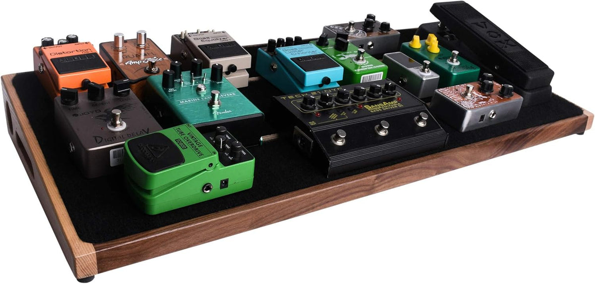 Extra Large 4 Pedalboard and Carry Case for Guitar Effects K402