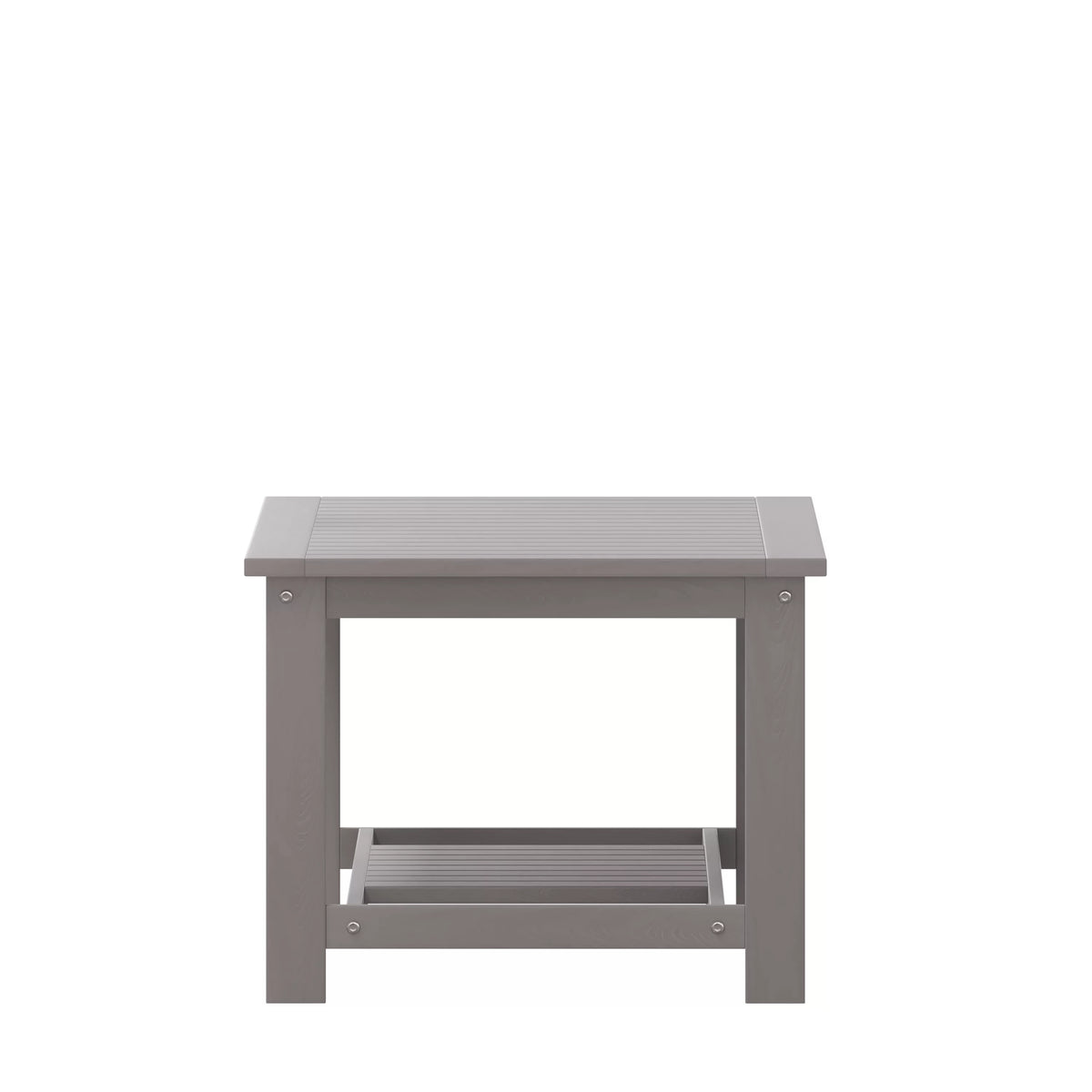 Gray Two Tiered Adirondack Coffee Table V8695