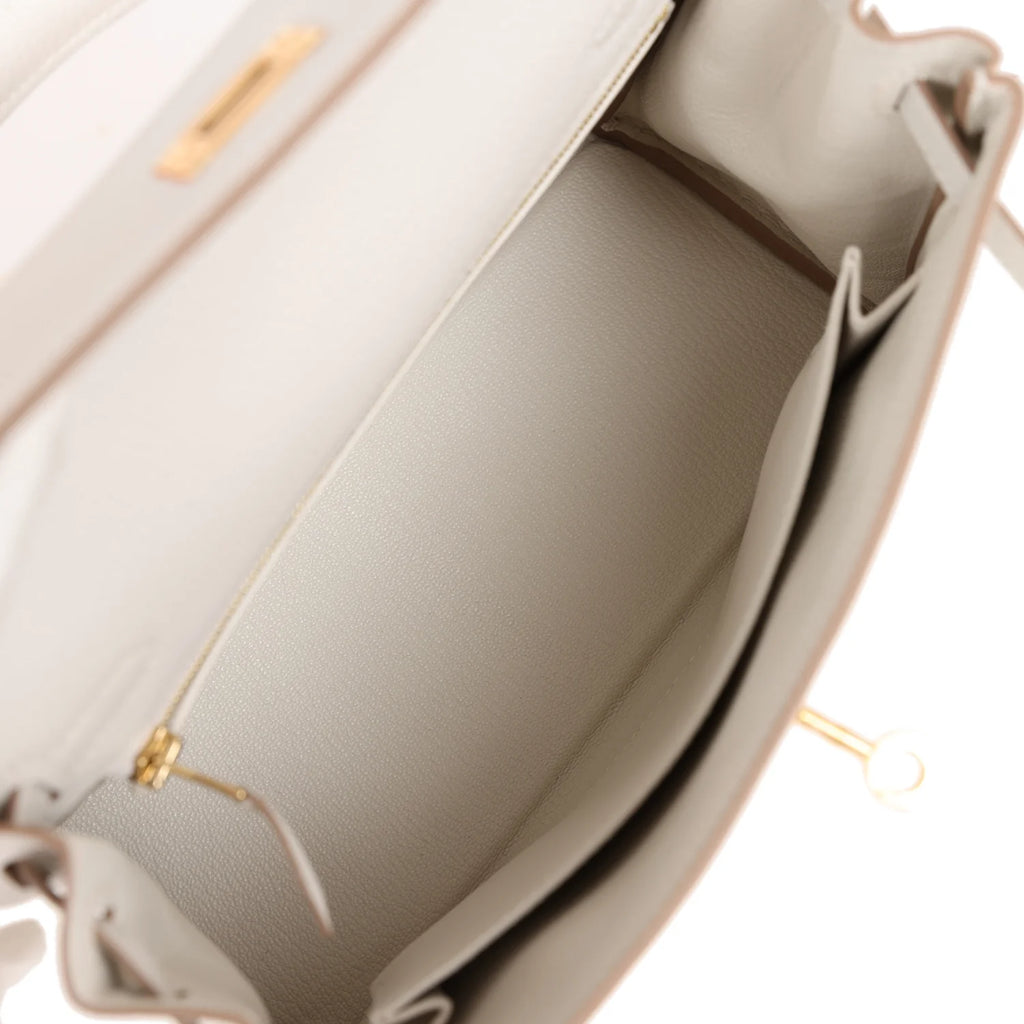 Gris Pale Togo Leather Bag O93268