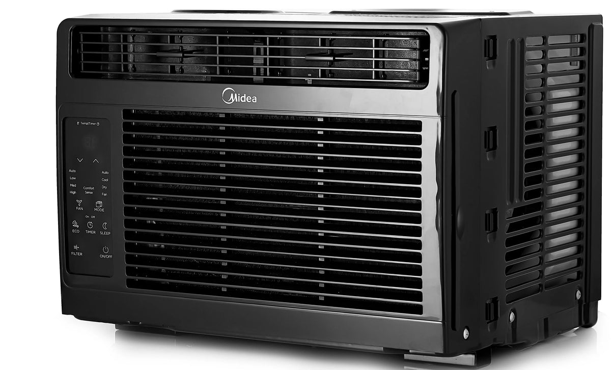 5,000 BTU Window Air Conditioner with Remote, Black E216