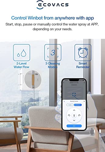 Window Cleaning Robot with 2800Pa Suction Power, Grey L581