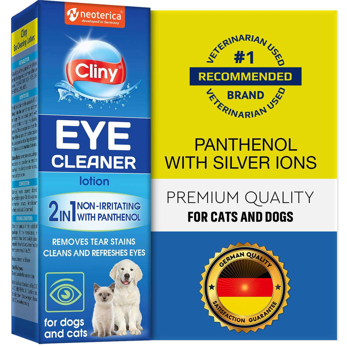 Cat & Dog Eye Wash Drops & Tear Stain Remover V7127