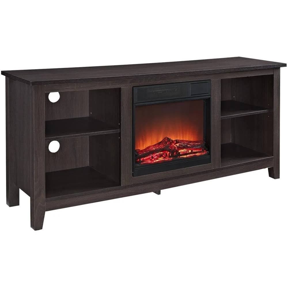 TV Console with Electric Fireplace W277