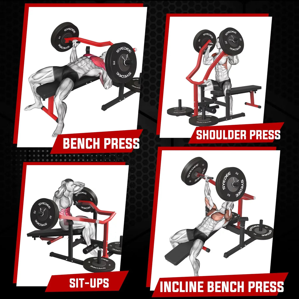 Chest Press Machine with Converging Arms W737