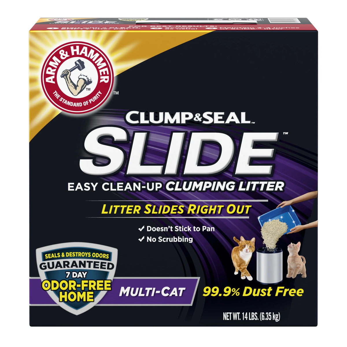 Clumping Cat Litter, 14 lbs E89684