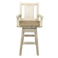 Upholstered Swivel Barstool P6992