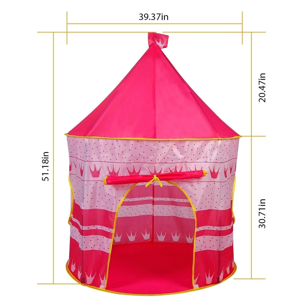 Kids Play Tent Pop Up Castle with Carry Bag O824