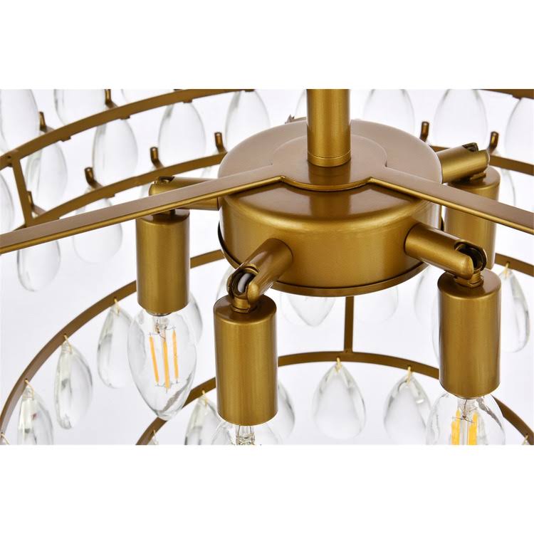 Brass Flush Mount X3924