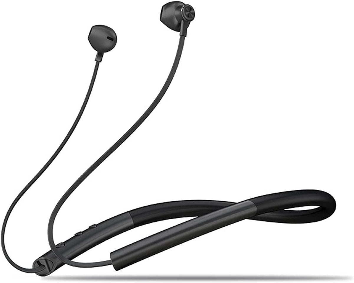 Wireless Earbuds Neckband with Mic Noise Cancelling Headset 400 Hours Standby R36898