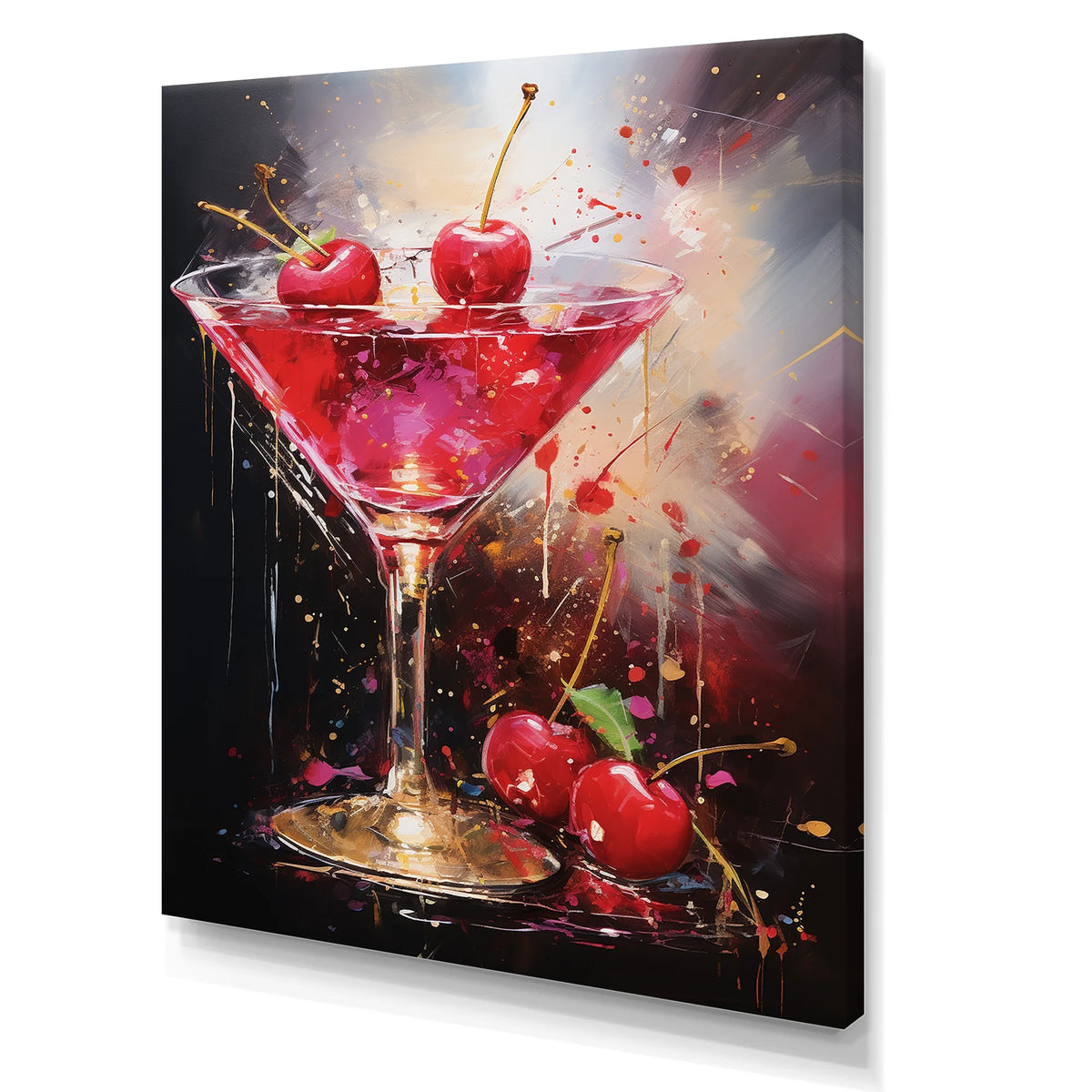 Cocktails Canvas Wall Art C3820