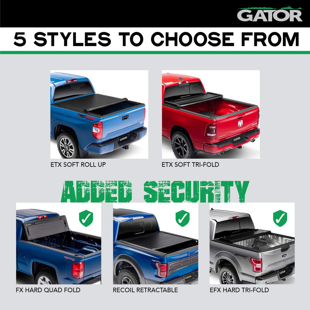 Hard Tri-Fold Truck Bed Tonneau Cover B725