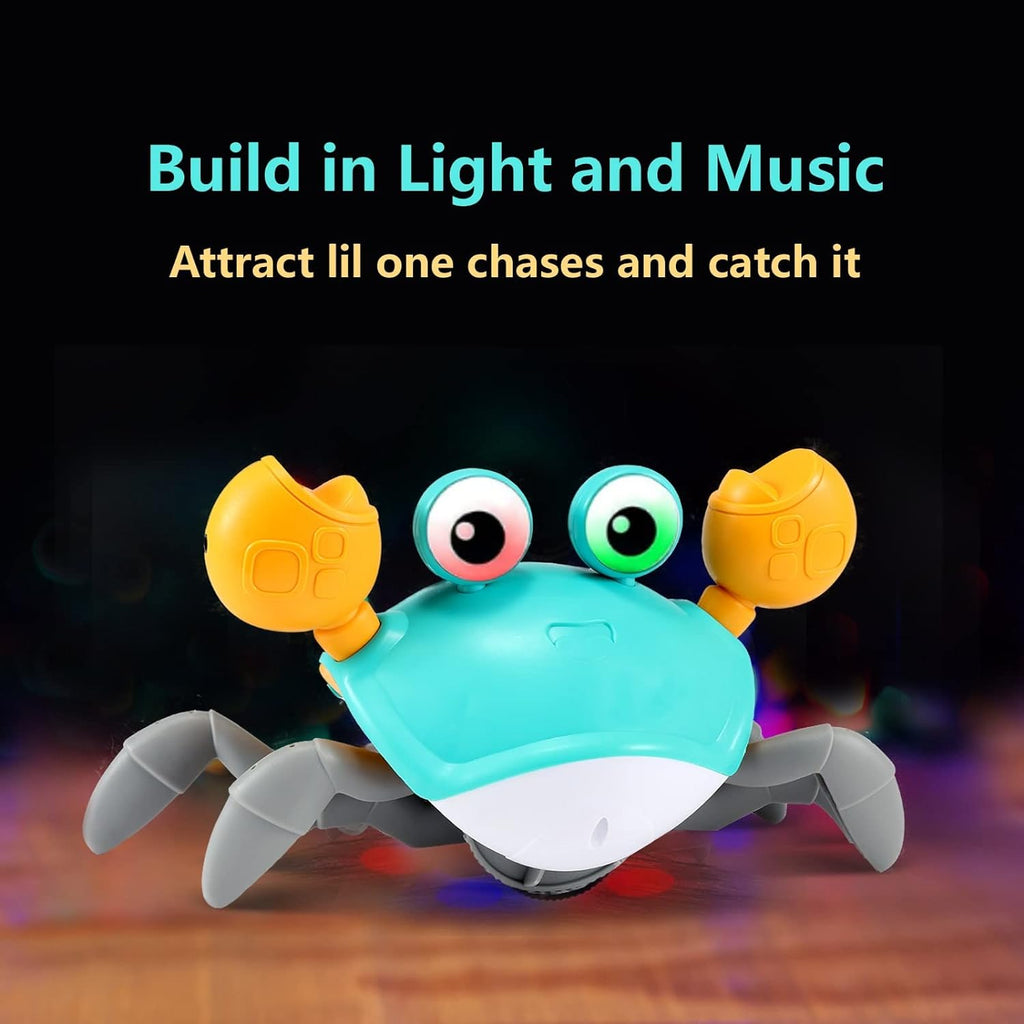 Crawling Crab Baby Toy with Music and Light N747