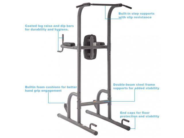 Power Tower with Dip Station Pull Up Bar E5087