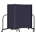 Portable Room Divider, 3 Panel, 5 ft. H S7150