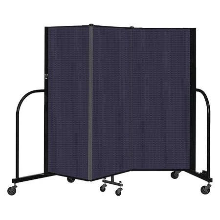 Portable Room Divider, 3 Panel, 5 ft. H S7150